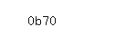 Captcha: 0b70