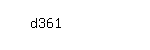 Captcha: d361
